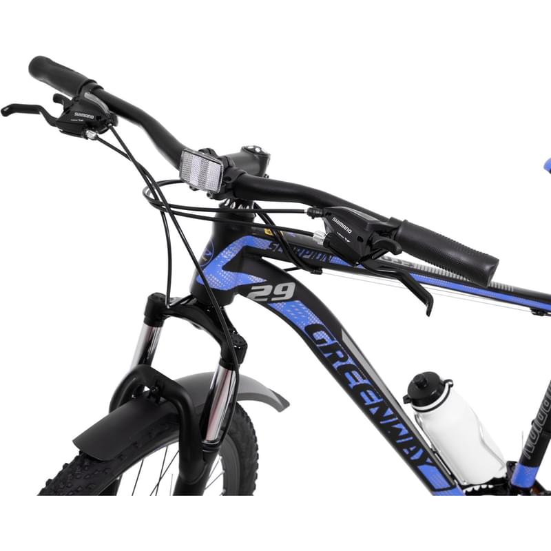 Велосипед Greenway Scorpion, 29" Black/Blue - фото #4, Technodom.kz Велосипед Greenway Scorpion, 29" Black/Blue - фото #4, Technodom.kz