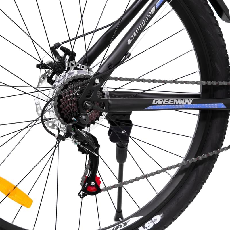 Велосипед Greenway Scorpion, 29" Black/Blue - фото #6, Technodom.kz Велосипед Greenway Scorpion, 29" Black/Blue - фото #6, Technodom.kz