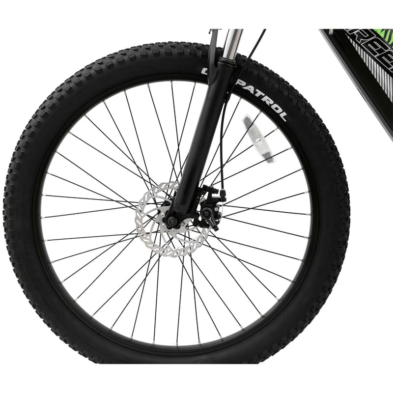 Электровелосипед Greenway 350W, 36V/10.40AH LG, 27,5" Black/Green (27DT231) - фото #5, Technodom.kz
