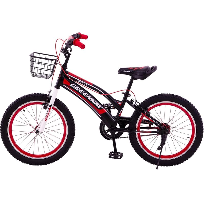 Велосипед Greenway Brave, 20" Black/Red - фото #1, Technodom.kz Велосипед Greenway Brave, 20" Black/Red - фото #1, Technodom.kz