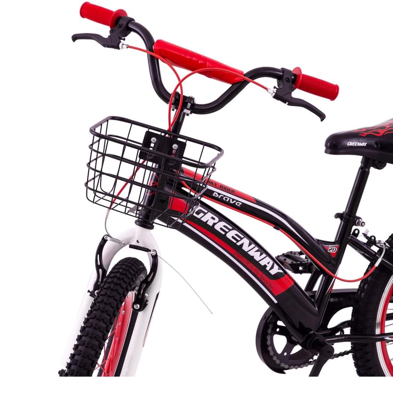 Велосипед Greenway Brave, 20" Black/Red - фото #4, Technodom.kz Велосипед Greenway Brave, 20" Black/Red - фото #4, Technodom.kz