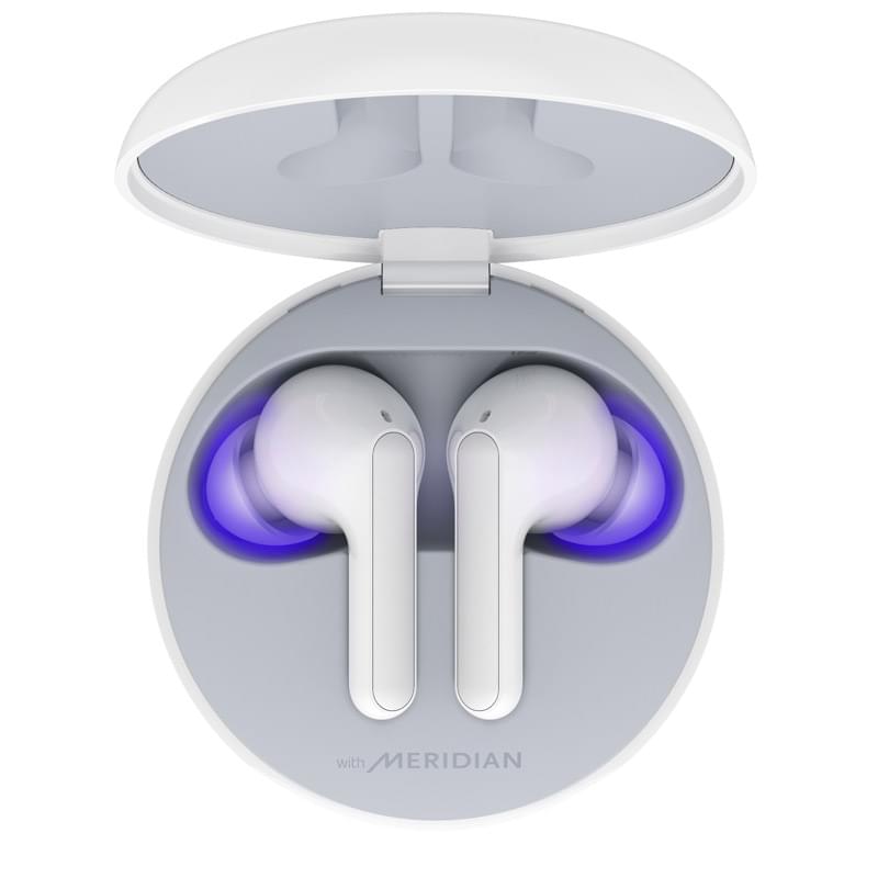 Наушники Вставные LG Bluetooth TONE Free FN6, White - фото #3, Technodom.kz