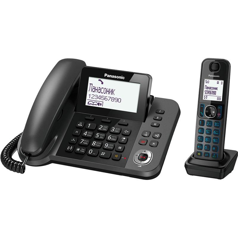 Телефон Dect Panasonic KX-TGF320RUM - фото #1, Technodom.kz