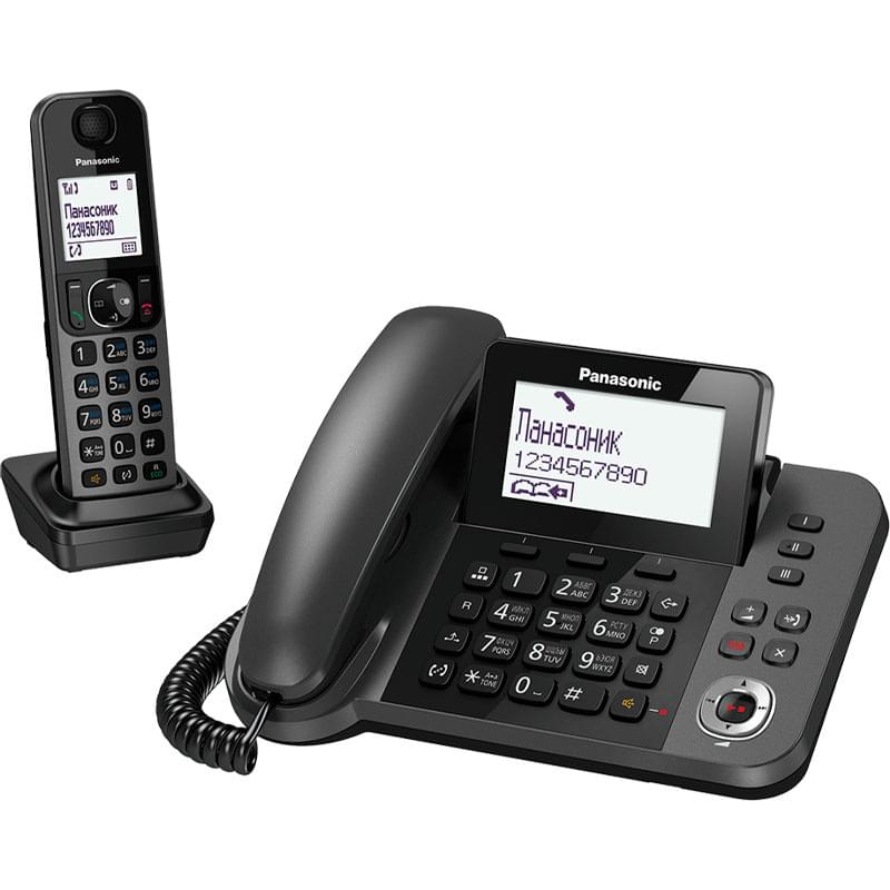 Телефон Dect Panasonic KX-TGF320RUM - фото #2, Technodom.kz