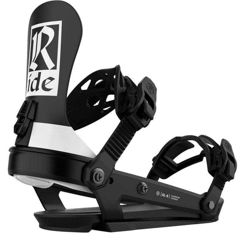 Крепления сноубордические женские Ride AL-6 (M, classic black) - фото #0, Technodom.kz