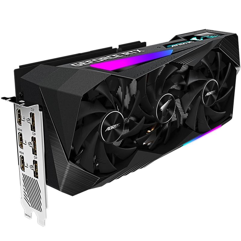 Видеокарта Gigabyte RTX 3070 AORUS MASTER 8GB 256bit/G6 (3HDMI+3DP)(GV-N3070AORUS M-8GD) - фото #6, Technodom.kz