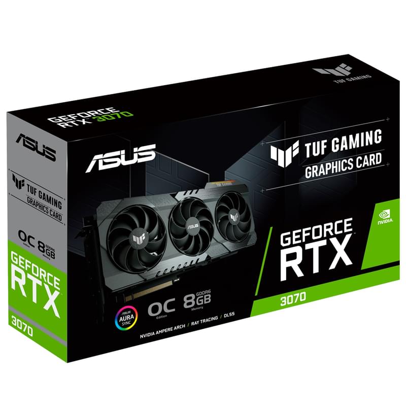 Видеокарта Asus TUF Gaming GeForce RTX 3070 8GB 256bit/G6 (2HDMI+3DP)(TUF-RTX3070-08G-GAMING) - фото #11, Technodom.kz