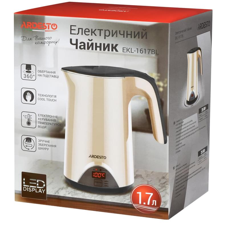 Электрический чайник Ardesto EKL-1617BL - фото #7, Technodom.kz