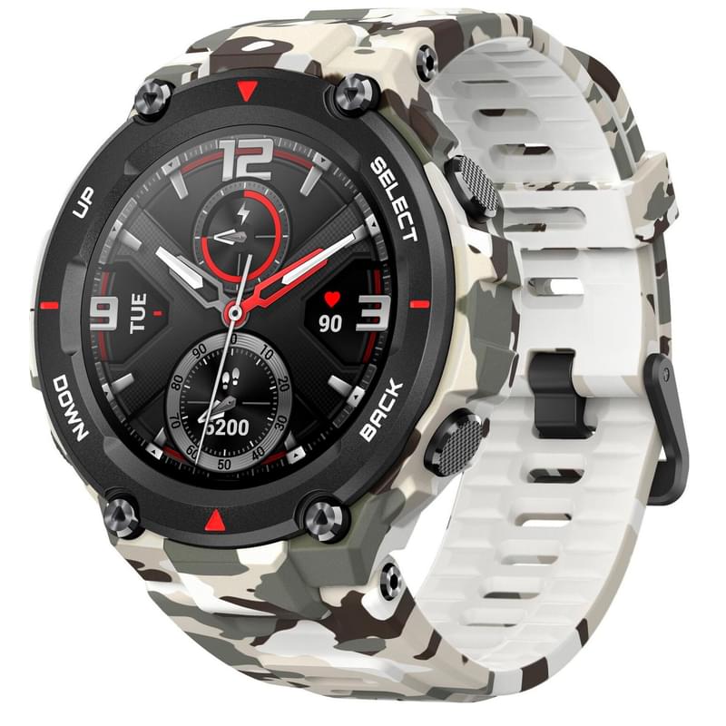 Смарт-часы Amazfit T-Rex, Camo Green - фото #0, Technodom.kz