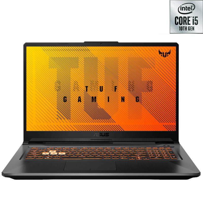 Игровой ноутбук Asus TUF Gaming F17 i5 10300H / 8ГБ / 512SSD / GTX1650Ti 4ГБ / 17.3 / DOS / (FX706LI-H7036) - фото #0, Technodom.kz