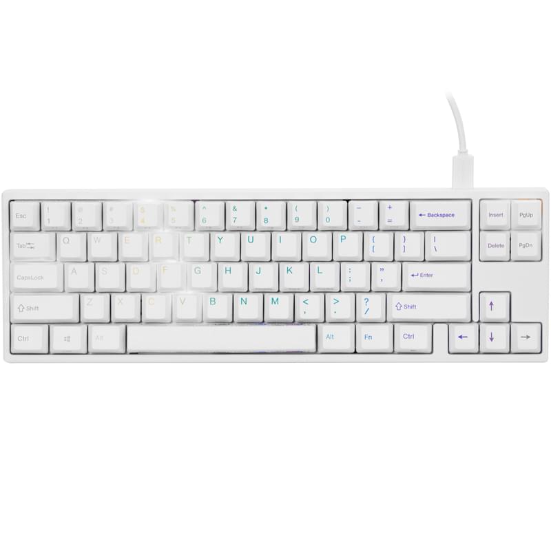 Клавиатура игровая проводная Ducky Miya Pro Rainbow RGB, Red Switch - фото #0, Technodom.kz