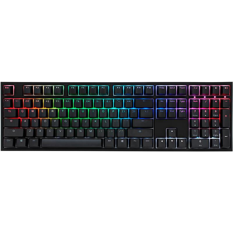 Клавиатура игровая проводная Ducky One 2 RGB, Red Switch - фото #0, Technodom.kz