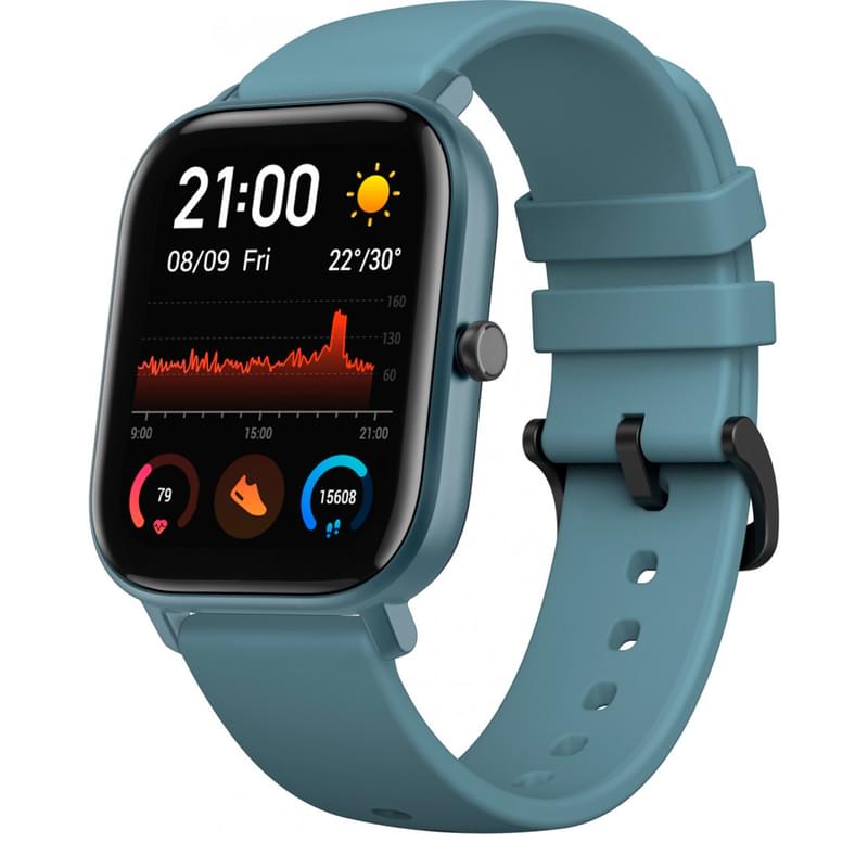 Смарт-часы Amazfit GTS, Steel Blue (A1914) - фото #0, Technodom.kz