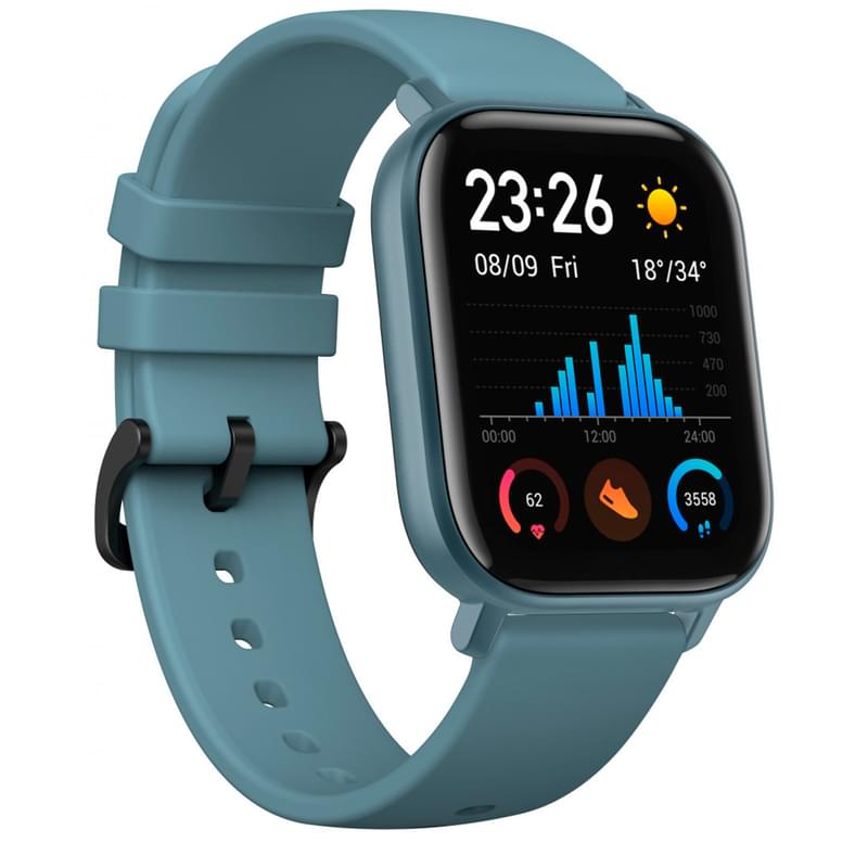 Смарт-часы Amazfit GTS, Steel Blue (A1914) - фото #2, Technodom.kz