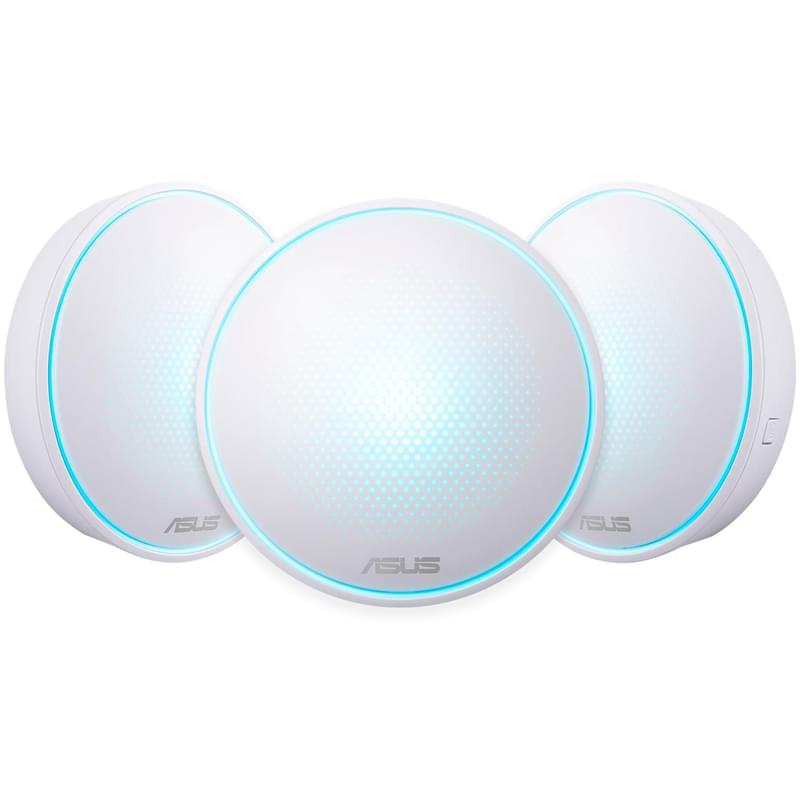 Домашняя Mesh Wi-Fi система, ASUS Lyra, AC2200, 867 Mbps, White - фото #0, Technodom.kz