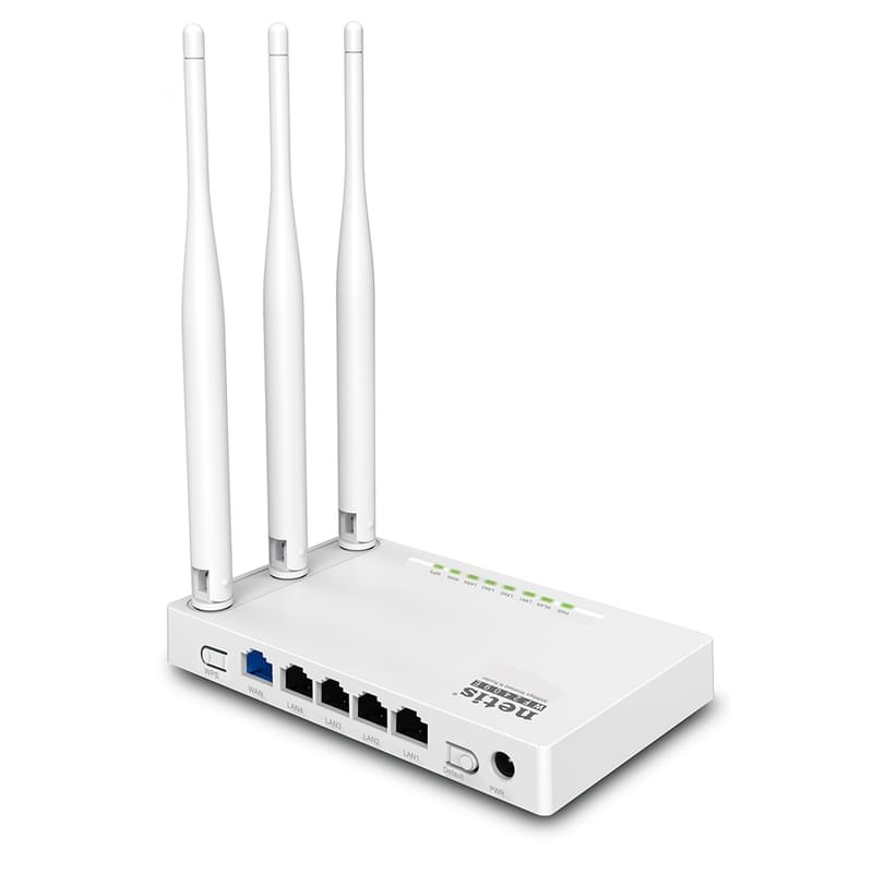 Беспроводной маршрутизатор, Netis WF2409E, 4 порта + Wi-Fi, 300 Mbps - фото #2, Technodom.kz