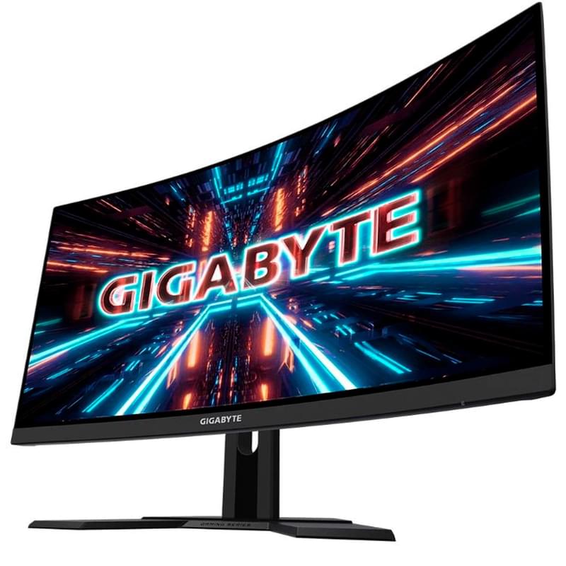 Монитор Игровой 27" Gigabyte G27QC 2560x1440 16:9 VA 165ГЦ (2HDMI+DP) Curved Black - фото #1, Technodom.kz