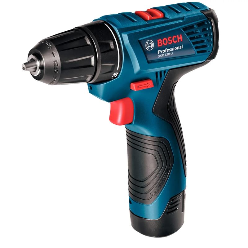 Bosch GSR 120-LI Аккумуляторлы, бұрамашегені бұрағыш-бұрғысы (06019G8000) - фото #0, Technodom.kz