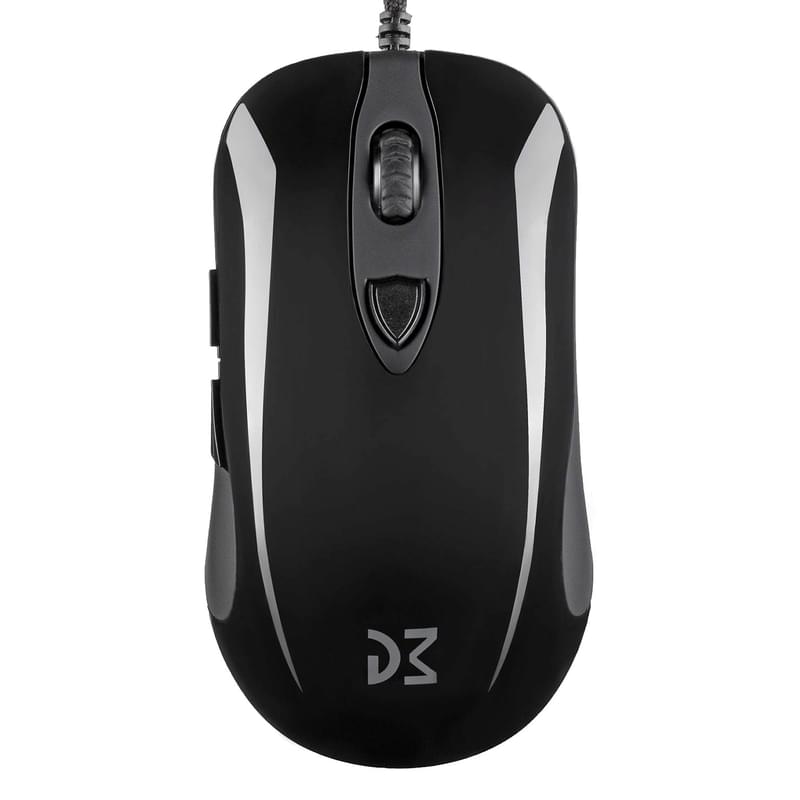 Мышка игровая проводная USB Dream Machines DM1 FPS Black Glossy - фото #0, Technodom.kz