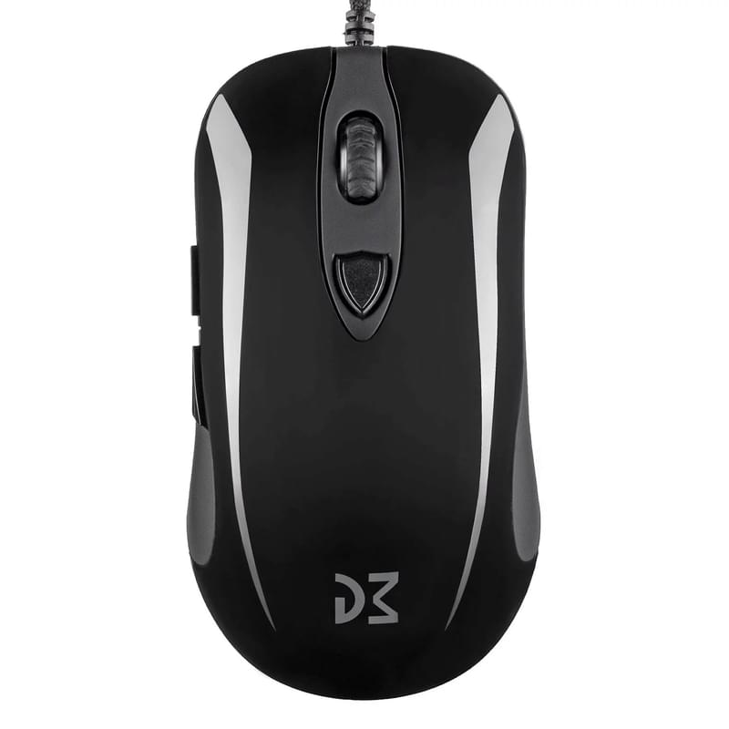 Мышка игровая проводная USB Dream Machines DM1 FPS Black Glossy - фото #0, Technodom.kz