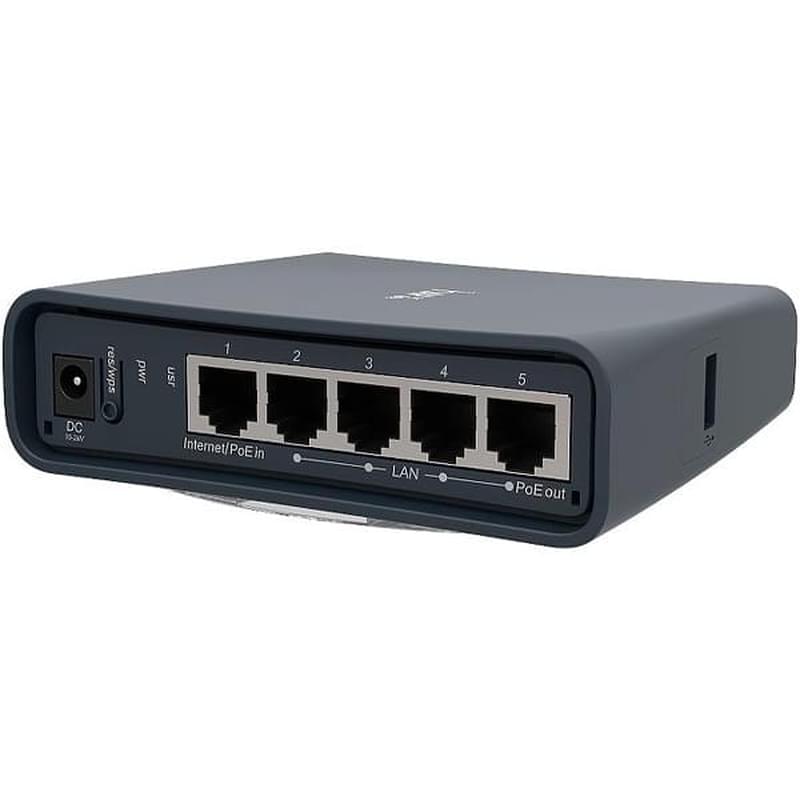 Беспроводной маршрутизатор, MikroTik HAP AC LITE TOWER, 5 порта + Wi-Fi+ USB, 100 Mbps - фото #1, Technodom.kz