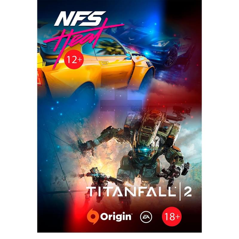 Набор игр для PC NFS HEAT + Titanfall 2 - фото #0, Technodom.kz
