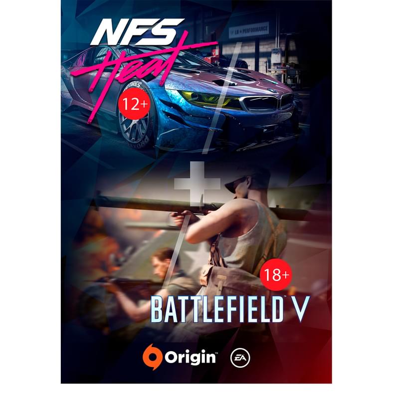 Набор игр для PC NFS HEAT + BATTLEFIELD V - фото #0, Technodom.kz