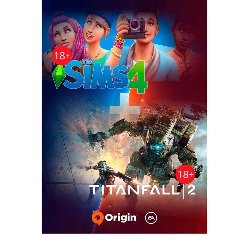 PC арналған THE SIMS 4 + Titanfall 2 ойындар жинағы - фото #0, Technodom.kz