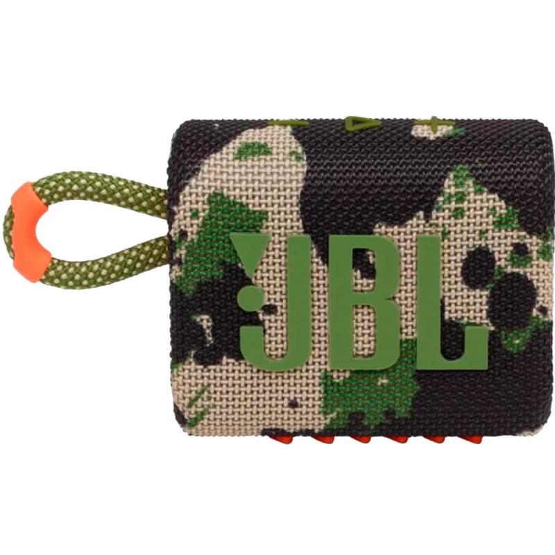 Bluetooth JBL Go 3 колонкасы, Squad (JBLGO3SQUAD) - фото #0, Technodom.kz