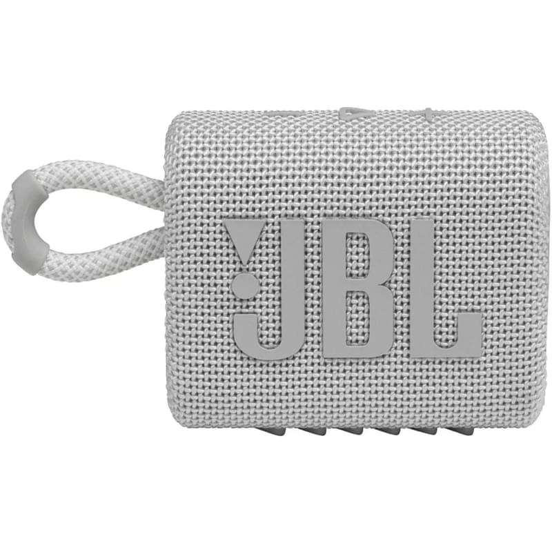 Колонки Bluetooth JBL Go 3, White (JBLGO3WHT) - фото #0, Technodom.kz