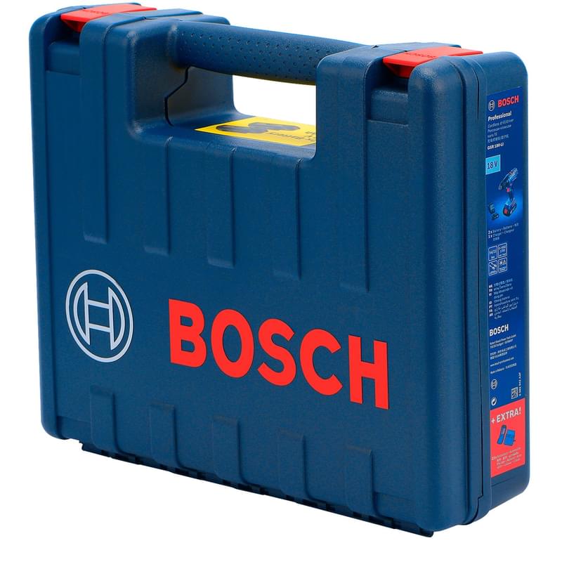 Дрель-шуруповерт Bosch GSR 180-LI аккумуляторная 2 аккумулятора 2.0 Aч в комплекте(06019F8109) - фото #2, Technodom.kz