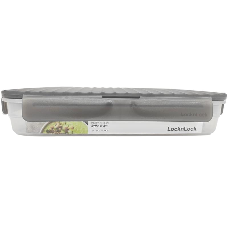 Контейнер для продуктов Волна 1,5л L&L LWC206DGRY - фото #0, Technodom.kz