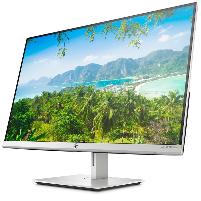 27" HP U27 4K Wireless Мониторы 9TQ13AA 3840x2160 16:9 IPS 60ГЦ (HDMI+DP) Black - фото #1, Technodom.kz