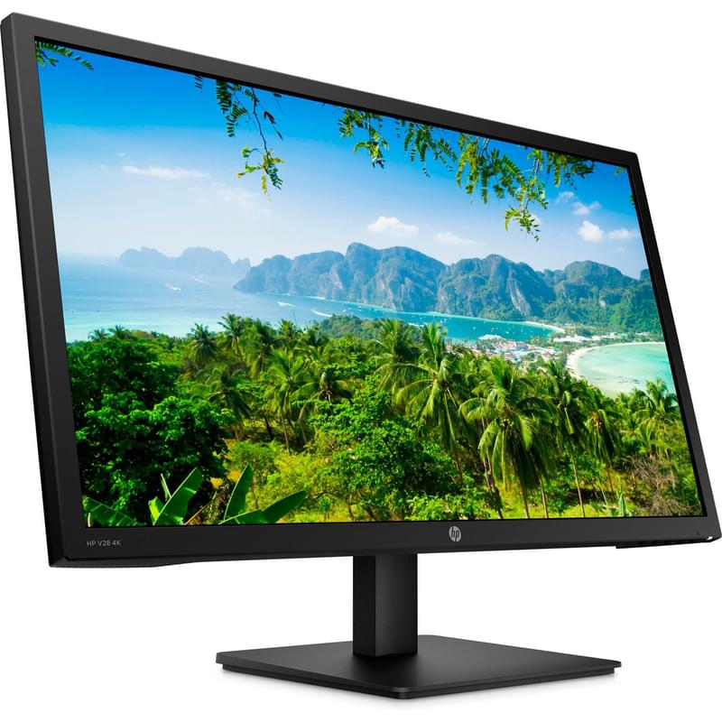 Монитор 28" HP V28 8WH58AA 3840х2160 16:9 TN 60ГЦ (2HDMI+DP) Black - фото #1, Technodom.kz