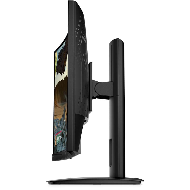 24" HP Мониторы X24c 9FM22AA 1920x1080 16:9 TN 144ГЦ (HDMI+DP) Curved Black - фото #3, Technodom.kz