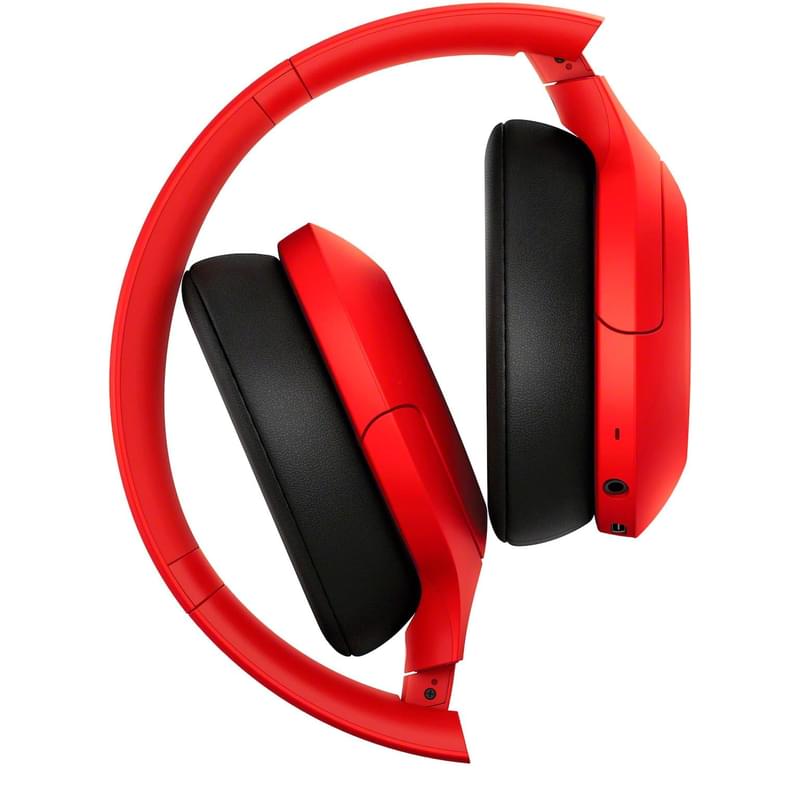 Наушники Накладные Sony Bluetooth WH-H910N, Red - фото #3, Technodom.kz