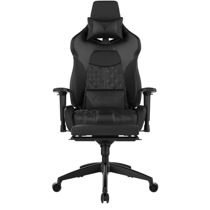Gamdias ACHILLES P1 L RGB Компьютерлік ойын креслосы, Black (ACHILLES P1 L B) - фото #0, Technodom.kz