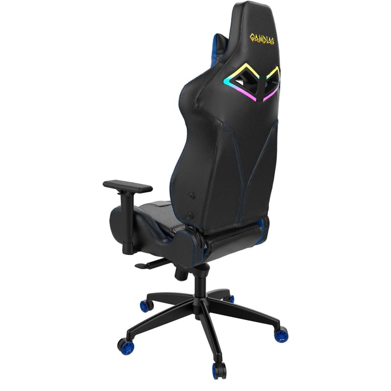 Игровое компьютерное кресло Gamdias ACHILLES M1A RGB, Black/Blue (ACHILLES M1A L BB) - фото #2, Technodom.kz