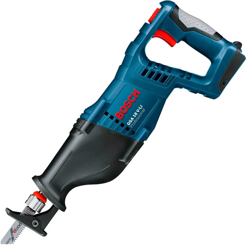 Сабельная пила аккумуляторная Bosch GSA 18V-LI акк в комплекте (0615990L6H) - фото #2, Technodom.kz