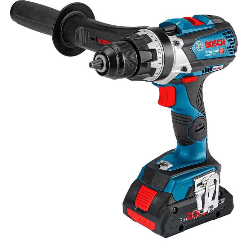 Дрель-шуруповерт Bosch GSR 18V-110 аккумуляторная (06019G010C) - фото #0, Technodom.kz