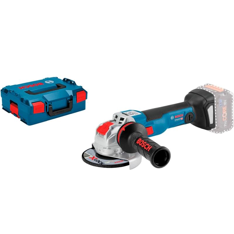 Углошлифовальная машина аккумуляторная Bosch GWX 18V-10 Версия без акк (06017B0100) - фото #1, Technodom.kz