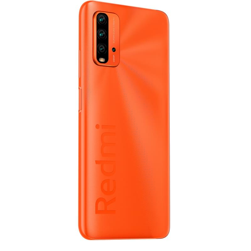 Смартфон Xiaomi Redmi 9T 4/64GB Sunrise Orange - фото #4, Technodom.kz