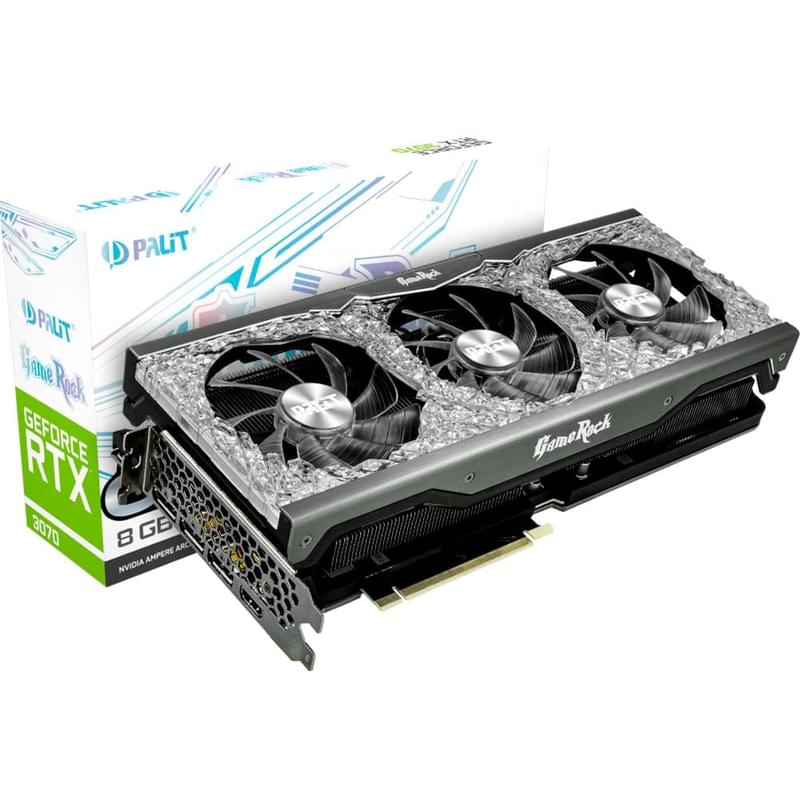 Видеокарта Palit RTX 3070 GAMEROCK OC 8GB 256bit/G6 (HDMI+3DP)(NE63070H19P2-1040G) - фото #8, Technodom.kz Видеокарта Palit RTX 3070 GAMEROCK OC 8GB 256bit/G6 (HDMI+3DP)(NE63070H19P2-1040G) - фото #8, Technodom.kz