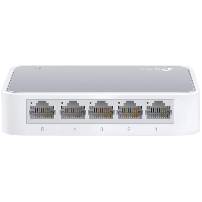 Басқарылмайтын үстел коммутаторы, TP-Link TL-SF1005D, 5 порт 10/100 Mbps (TL-SF1005D) - фото #4, Technodom.kz