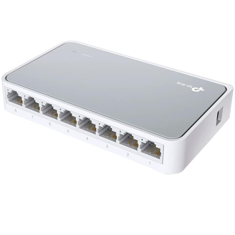 Үстел коммутаторы TP-Link TL-SF1008D, 8 порт 10/100 Mbps (TL-SF1008D) - фото #0, Technodom.kz