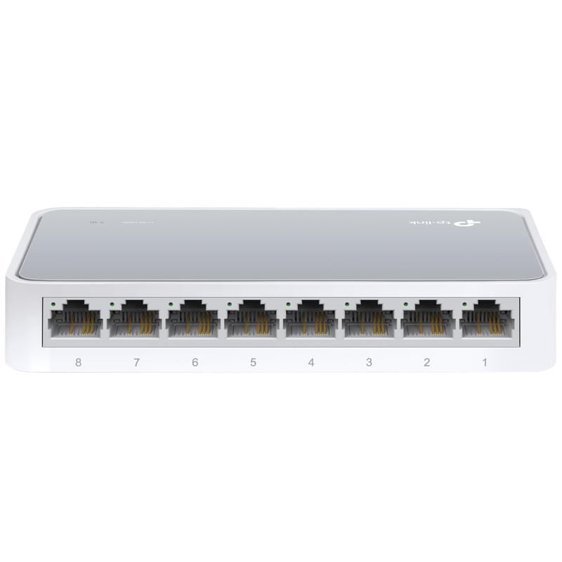 Үстел коммутаторы TP-Link TL-SF1008D, 8 порт 10/100 Mbps (TL-SF1008D) - фото #1, Technodom.kz