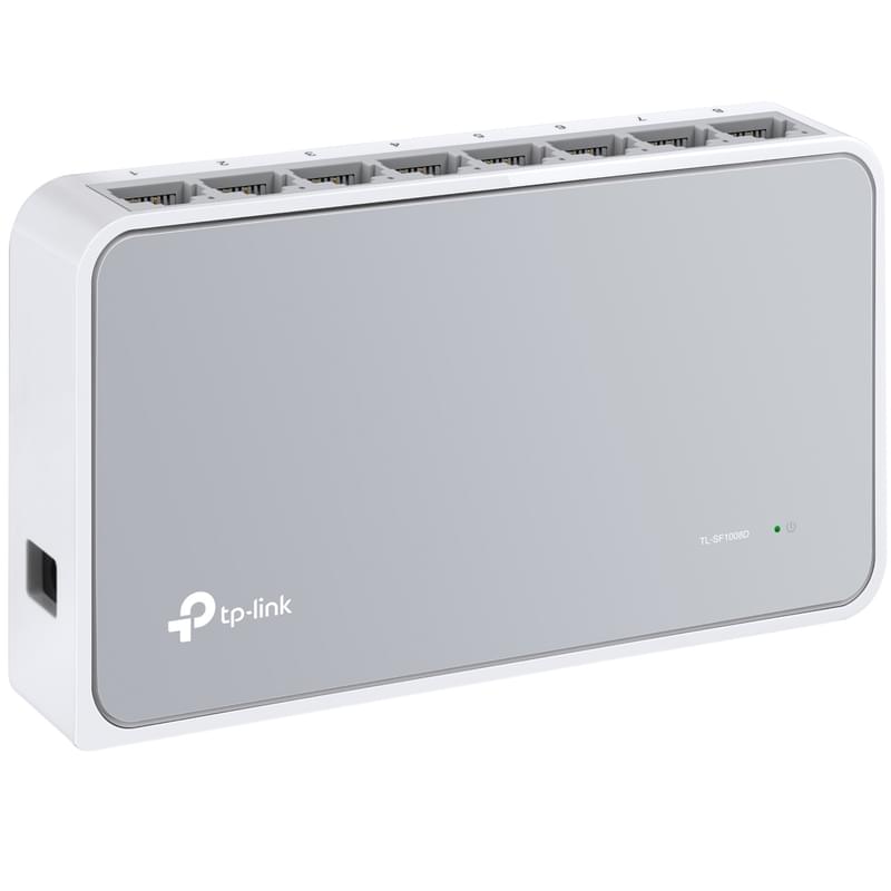 Настольный коммутатор TP-Link TL-SF1008D, 8 портов 10/100 Mbps (TL-SF1008D) - фото #2, Technodom.kz