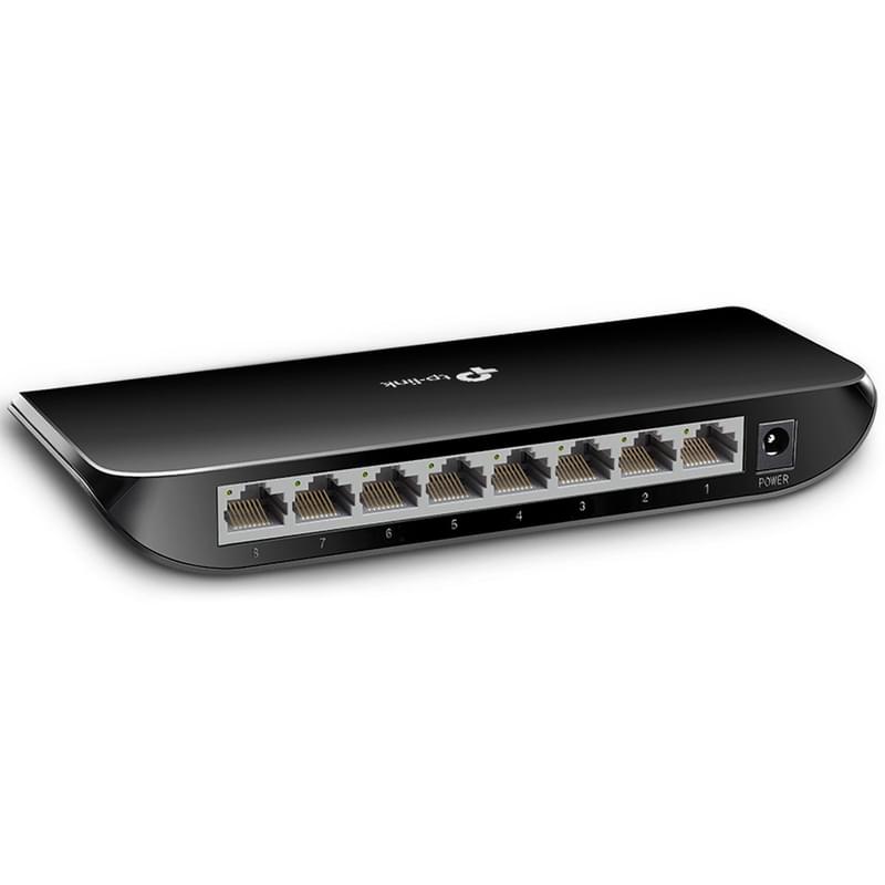 Настольный коммутатор, TP-Link TL-SG1008D, 8 портов 10/100/1000 Mbps, (TL-SG1008D) - фото #2, Technodom.kz