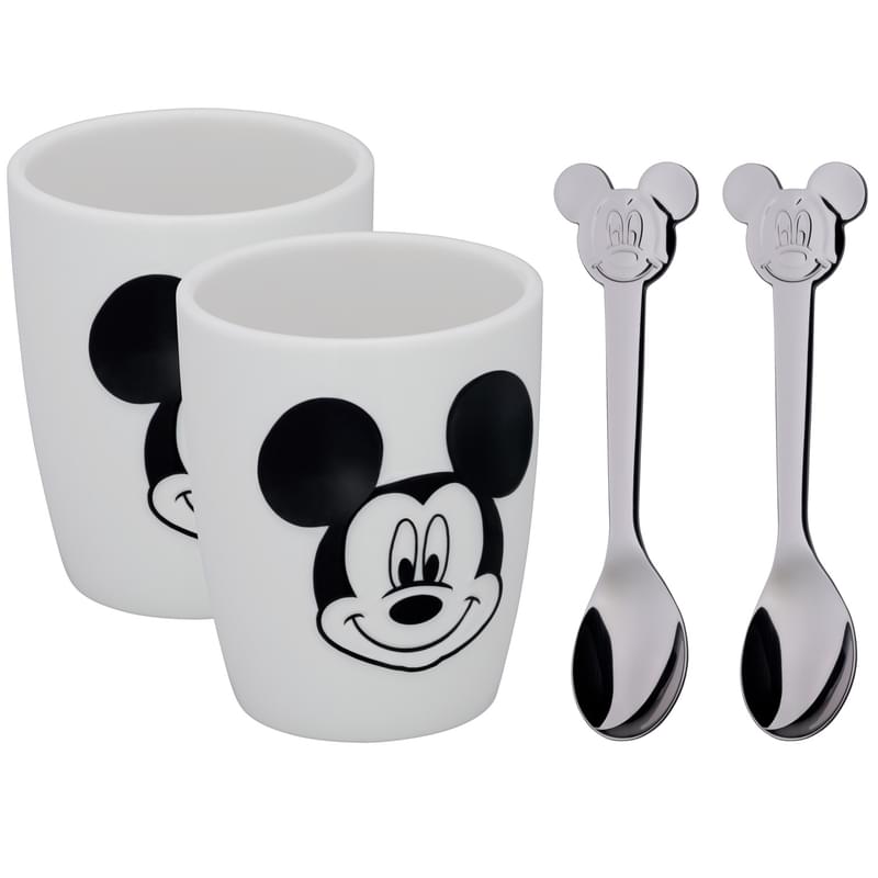 Набор 2 чашки 2 ложки S Mickey Mouse WMF 1296436042 - фото #0, Technodom.kz