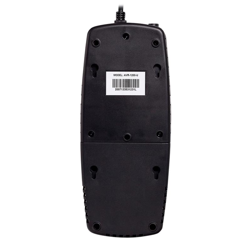 Стабилизатор SVC, 1200VA/600Вт,AVR: 176-276В, 6Shuko, Black (AVR-1200-U) - фото #2, Technodom.kz